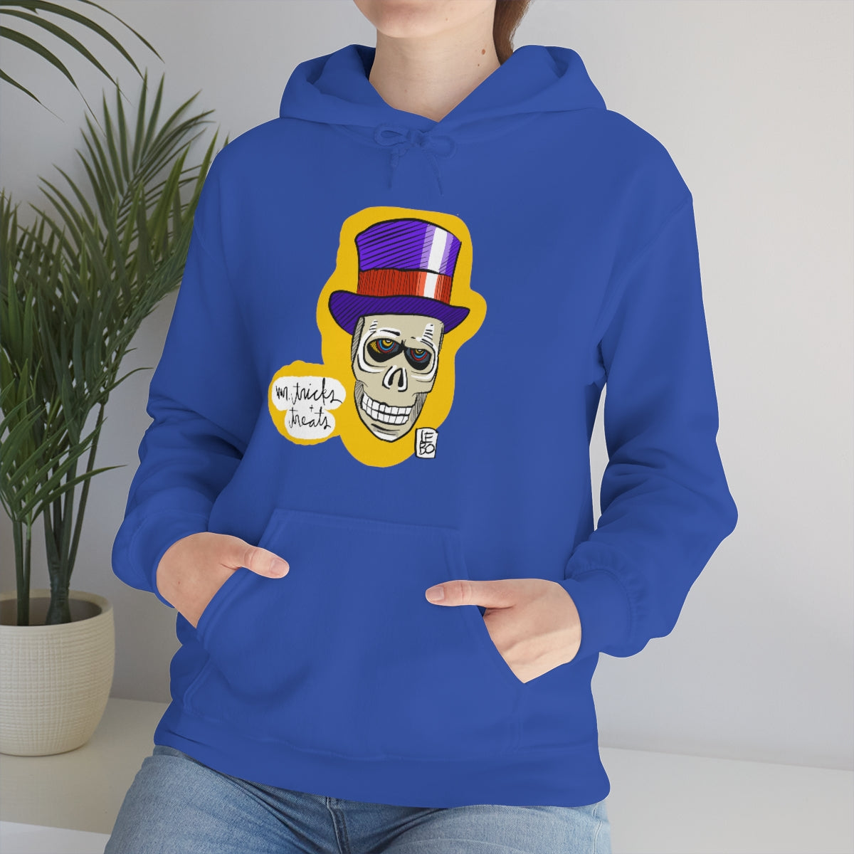 Mr Tricks and Treats - Lebo Unisex Hooded Sweatshirt